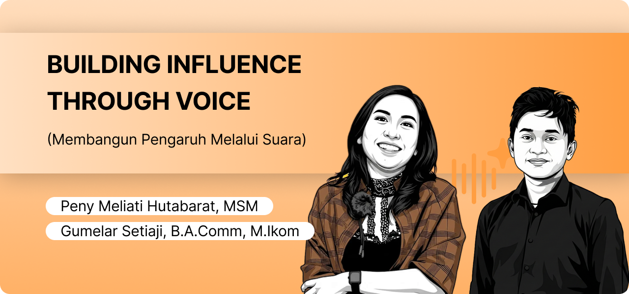 BUILDING INFLUENCE THROUGH VOICE (A creative communication and podcasting course for professionals and small business owner). CHUB406